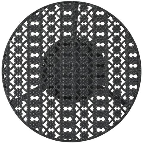 Tavolo Da Bistrot Nero 40x70 Cm In Metallo - Foto 1