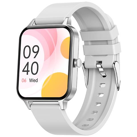 Elegante Smartwatch Mx8pro: Chiamate Bluetooth E Monitoraggio Fitness Silver - Foto 1