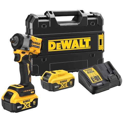 DCF922P2T-QW avvitatore a batteria 1/2" 2500 Giri /min 610 Nm Nero, Giallo 415 W 18 V - Foto 1