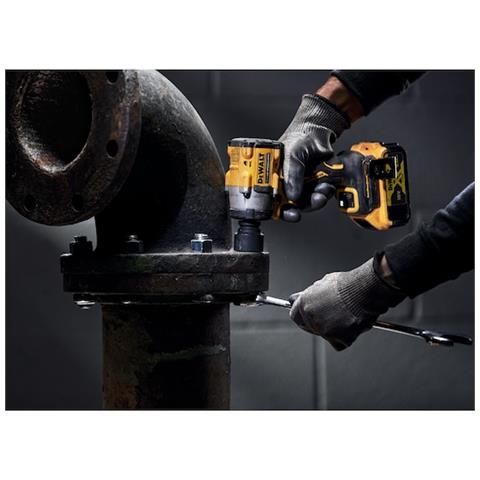 DCF922P2T-QW avvitatore a batteria 1/2" 2500 Giri /min 610 Nm Nero, Giallo 415 W 18 V - Foto 2