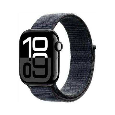 Watch Series 10 Impermeabile 50m Always-On Retina LTPO3 1,92" 64GB Bluetooth 5.3 Wi-Fi LTE GPS Cardiofrequenzimetro Sensori Avanzati 42mm Jet Black Aluminium con Cinturino Sport Loop Ink - Foto 2