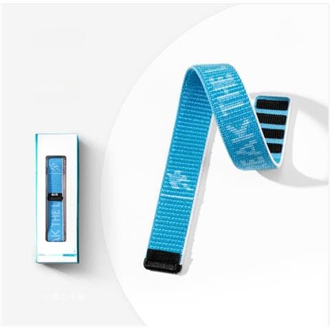 Cinturino Sport Loop In Nylon Da 22 Mm Compatibile Con Garmin Fenix 8/7/6 Pro / 7 Pro - Traspirante E Regolabile Blue - Foto 2