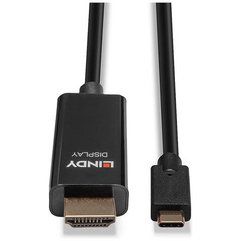 43317 cavo e adattatore video 10 m USB tipo-C HDMI tipo A (Standard) Nero - Foto 2