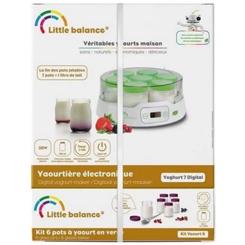 Yogurtiera Da 7 Barattoli + Set Di 6 Barattoli Extra Da 12 W - 8487 - Foto 3