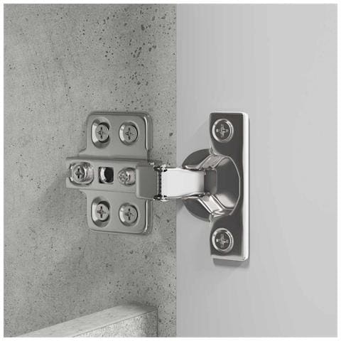 Mobiletto per specchio da bagno Grigio cemento 60 x 20 x 60 cm - Foto 9