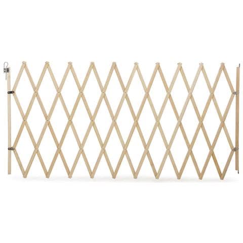 Bettacare Cancelletto Per Animali Domestici Espandibile Xl, 60cm - 230cm, Naturale, In Legno - Foto 1