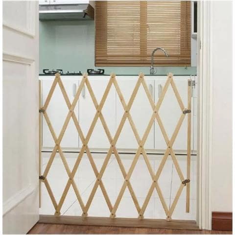 Bettacare Cancelletto Per Animali Domestici Espandibile Xl, 60cm - 230cm, Naturale, In Legno - Foto 4