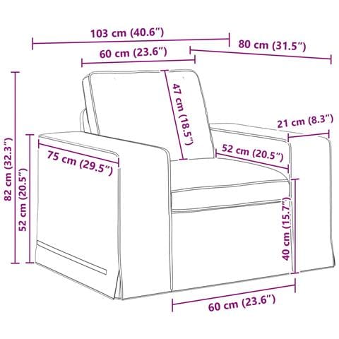 Divano 2 pcs Grigio scuro 182 x 80 x 82 cm Tessuto - Foto 9