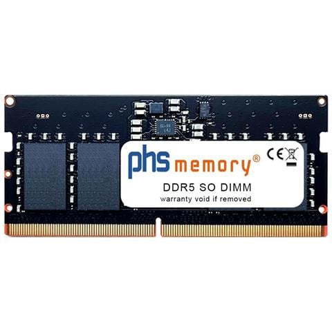 Memoria Phs 8gb Ram Compatibile Con Fujitsu Celsius H7613 Ddr5 So Dimm 4800mhz Pc5-38400-s (sp504190) - Foto 1