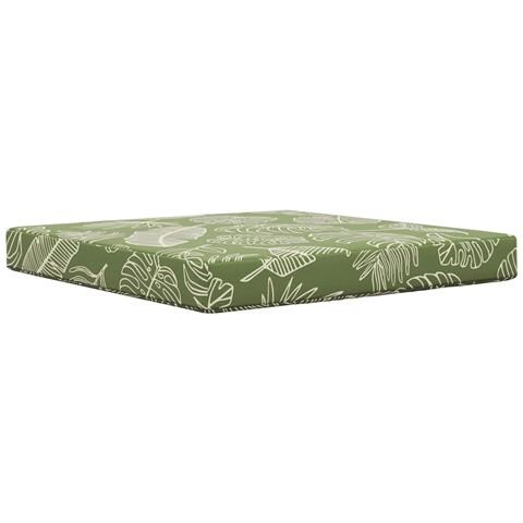 Cuscino per divano da esterno Design a foglia 80 x 80 x 8 cm - Foto 1