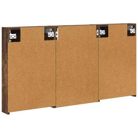 Set di Armadi da Bagno con porta 3 pcs 120 x 10,5 x 60,5 cm - Foto 9