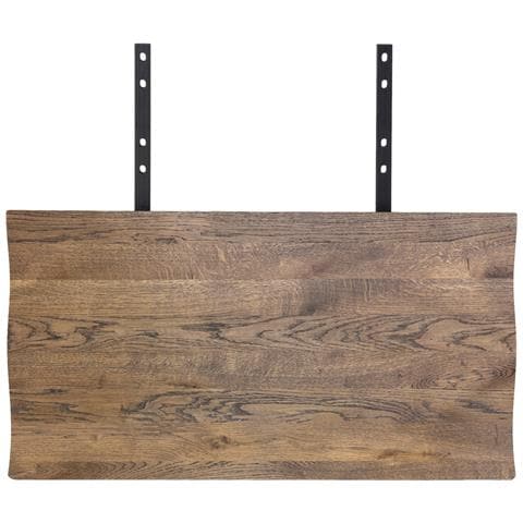 Prolunga Per Tavolo Toulon 3 M In Rovere Affumicato, Set 2 Pezzi 100x50 Cm - Foto 1
