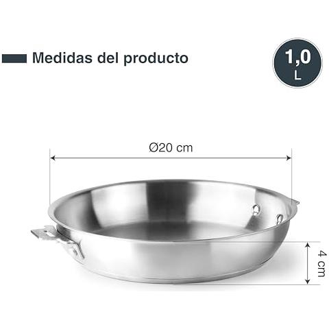 56720 - Corpo per pentola combinata, acciaio inox 18/10, finitura interna, - Foto 2
