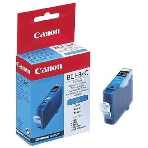 BCI-3EC Cartuccia Ink Originale Ciano BJC 3000 / BJC 3010 / BJC 6000 Capacità 340 Pagine - Foto 4
