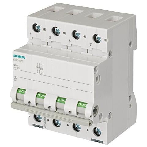Interruttore Sezionatore Off 100a 4 Poli 400vca 4m 5tl14910 - Foto 1