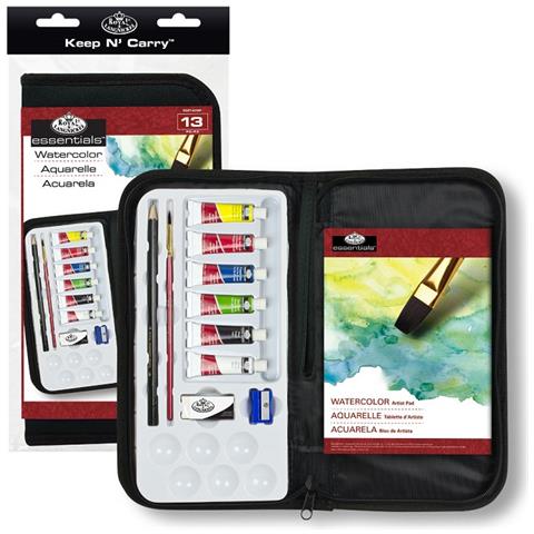 Set Dei Colori Ad Acquerello Essentials Nell'astuccio - 13 Pezzi - Foto 1