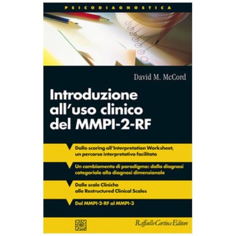David M. McCord - Introduzione all’uso clinico del MMPI-2-RF - Foto 1