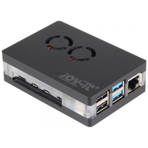 Acryl Gehuse Fr Raspberry Pi 4 Mit Lfter (rb-casep4+03)  - Foto 1