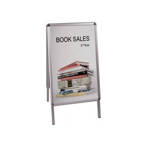 Poster Frame, Argento, 74 cm, 124 cm - Foto 2