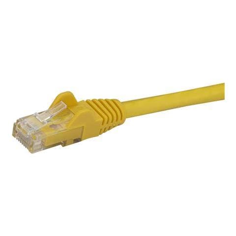 Cavo di Rete Giallo da 0,5m Cat6 UTP Ethernet Gigabit RJ45 Antigroviglio - 50cm - Foto 2