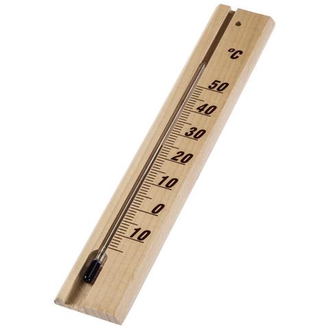 00186401 Umgebungsthermometer Indoor Mechanisches Umgebungsthermometer Holz (00186401) - Foto 4