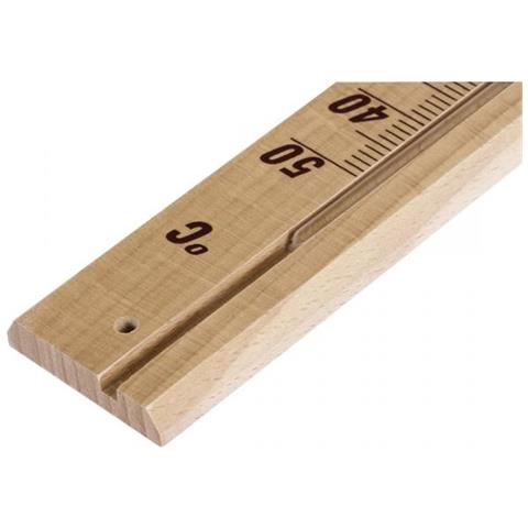00186401 Umgebungsthermometer Indoor Mechanisches Umgebungsthermometer Holz (00186401) - Foto 2