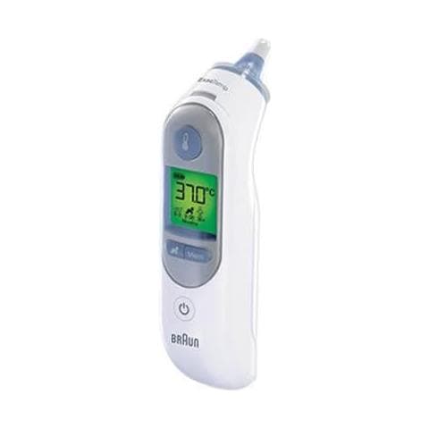 Thermoscan 7+ Termometro A Contatto Bianco Orecchio Pulsanti - Foto 6