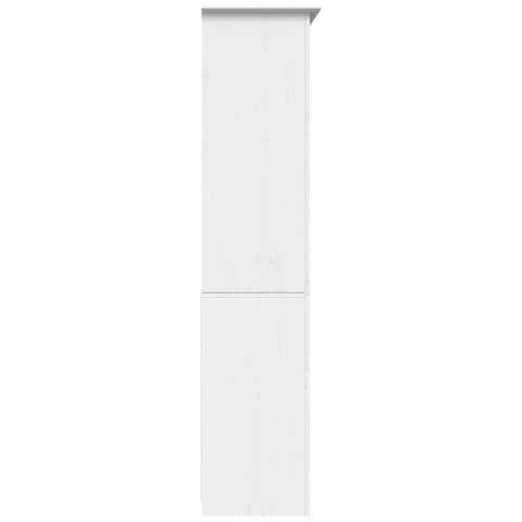 Libreria BODO 82x40x173 cm in Legno Massello di Pino Bianco - Foto 8