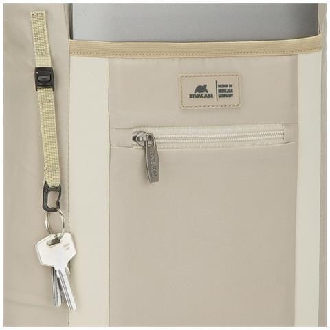 8912 zaino Zaino casual Grigio Poliuretano - Foto 2