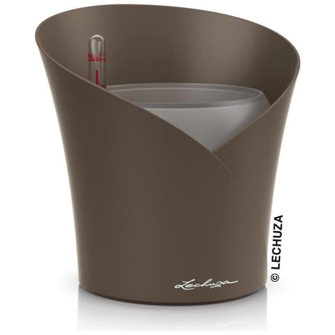 Fioriera ORCHIDEA ALL-IN-ONE Diametro 18 cm Tortora - Foto 1