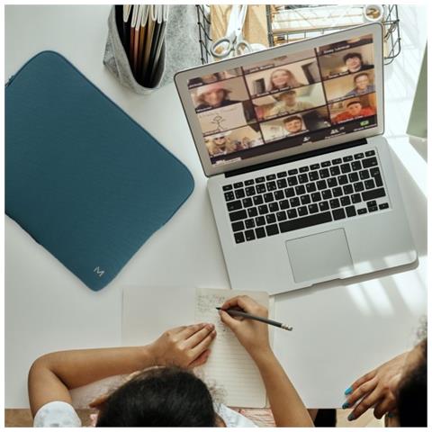 49017 borsa per laptop 35,6 cm (14") Custodia a sacchetto Blu - Foto 2