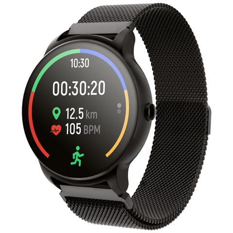 Smartwatch 5.0 Ip68 Con 2 Cinturini Inclusi, Nero - Foto 1