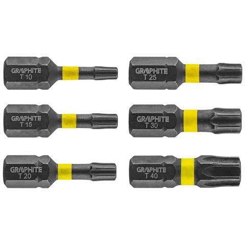 Punte A Percussione Tx10/15/20/25/30/40 X 25 Mm, 6 Pz. - Foto 1