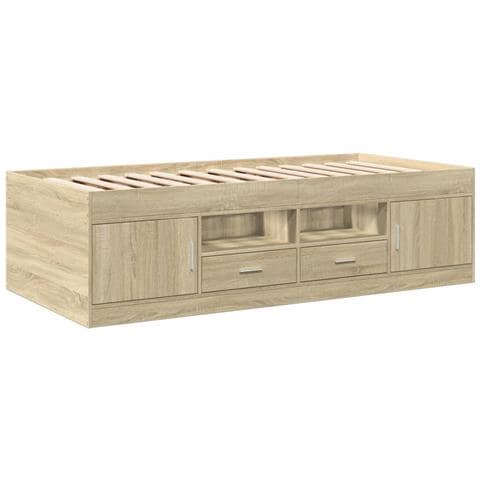 Divano Letto con Cassetti senza Materasso 100x200 cm - Foto 3
