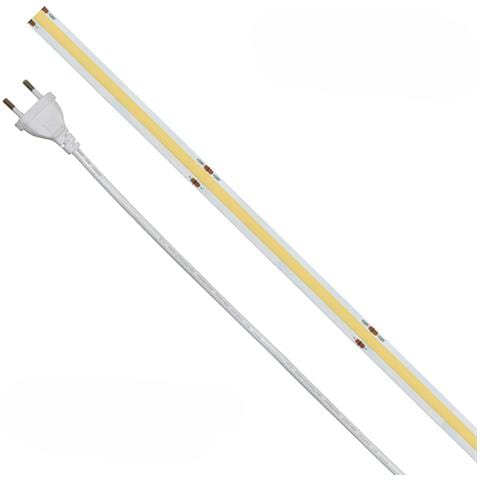 Striscia Led 5m Cob Ip20 Monocolore Da 15w /mt 24v - 6000k - Foto 1