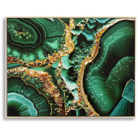 Stampa Su Tela Marmo 12 - Multicolore - Legno - 82x4x62 Cm - Foto 1