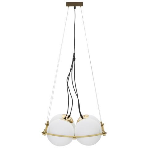 Lampada A Sospensione Mf79 - Bianco - Metallo - 45x45x20 Cm - Foto 1
