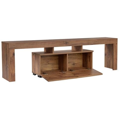 Juxe Porta Tv Con Armadi In Legno 180cm - Foto 2