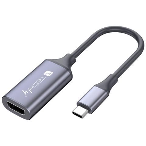 I-USB-VIDEO-C4K cavo e adattatore video HDMI tipo A (Standard) USB tipo-C Argento - Foto 1