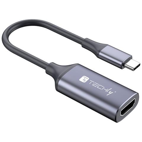 I-USB-VIDEO-C4K cavo e adattatore video HDMI tipo A (Standard) USB tipo-C Argento - Foto 2