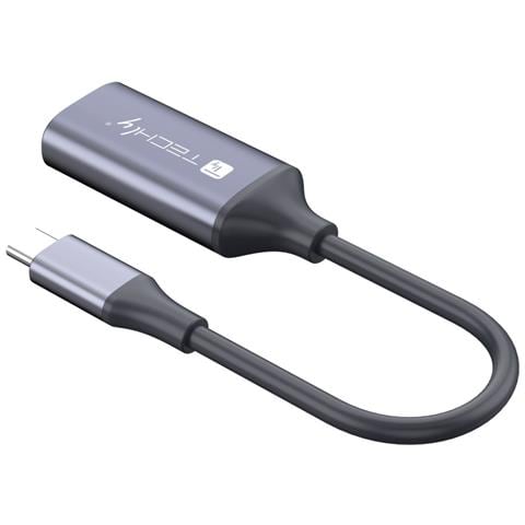 I-USB-VIDEO-C4K cavo e adattatore video HDMI tipo A (Standard) USB tipo-C Argento - Foto 3