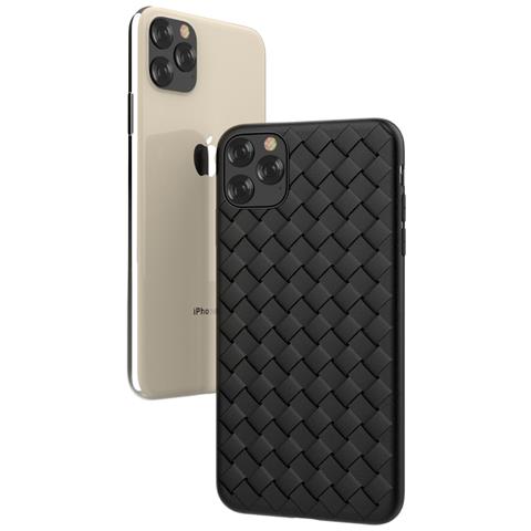 Woven Pattern Design custodia per cellulare 14,7 cm (5.8") Cover Nero - Foto 4