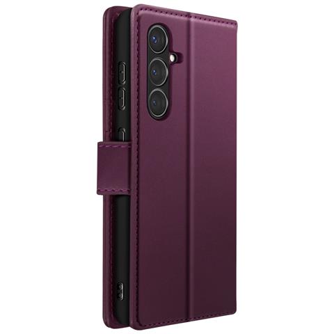 Custodia Per Samsung Galaxy S24 Con Cover Rimovibile, Viola - Foto 5