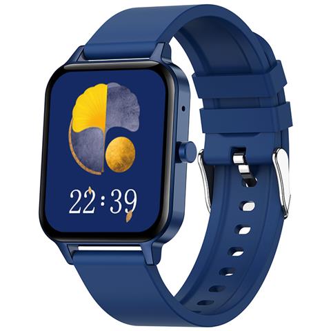 Mx7 Smartwatch: Chiamate Bluetooth E Monitoraggio Della Salute Blue - Foto 1