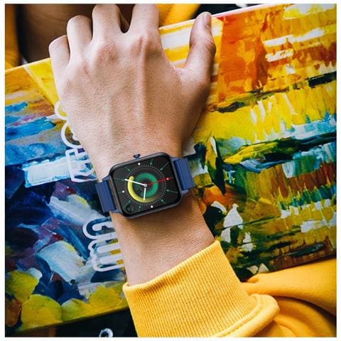 Mx7 Smartwatch: Chiamate Bluetooth E Monitoraggio Della Salute Blue - Foto 2