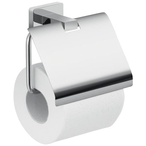 Portarotolo Coperto Da Muro In Acciaio Inox E Cromall 4425 Serie Atena Cromato - Foto 1