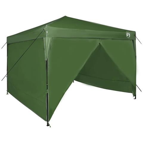 Tenda Aggiuntiva Pop-Up Verde 300 x 300 cm Tessuto - Foto 1