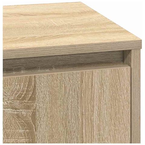 Armadio da Notte con rovere sonoma 39 x 34.5 x 50 cm - Foto 9