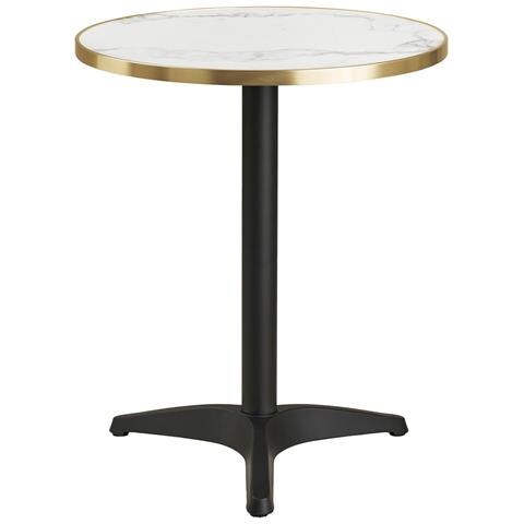 Tavolo Bistro - Nero - Metallo - 60x60x73 Cm - Foto 1