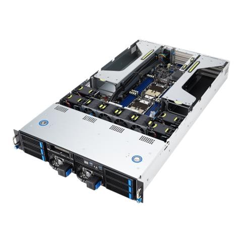 90SF0251-M004X0 sistema barebone per server Intel C741 Armadio (2U) Nero, Acciaio - Foto 2